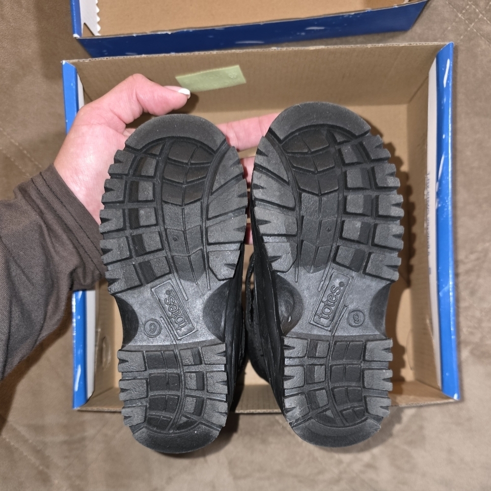 Totes Toddler Black Winter Boots | Waterproof | Size 9T | BRAND NEW - Picture 3 of 4